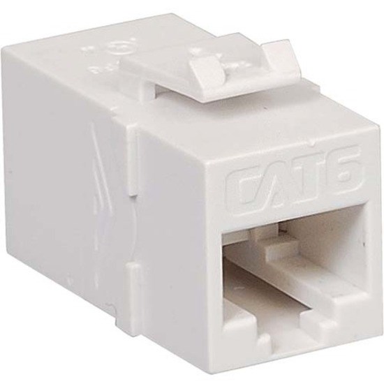 ICC CAT 6, Modular Coupler, White