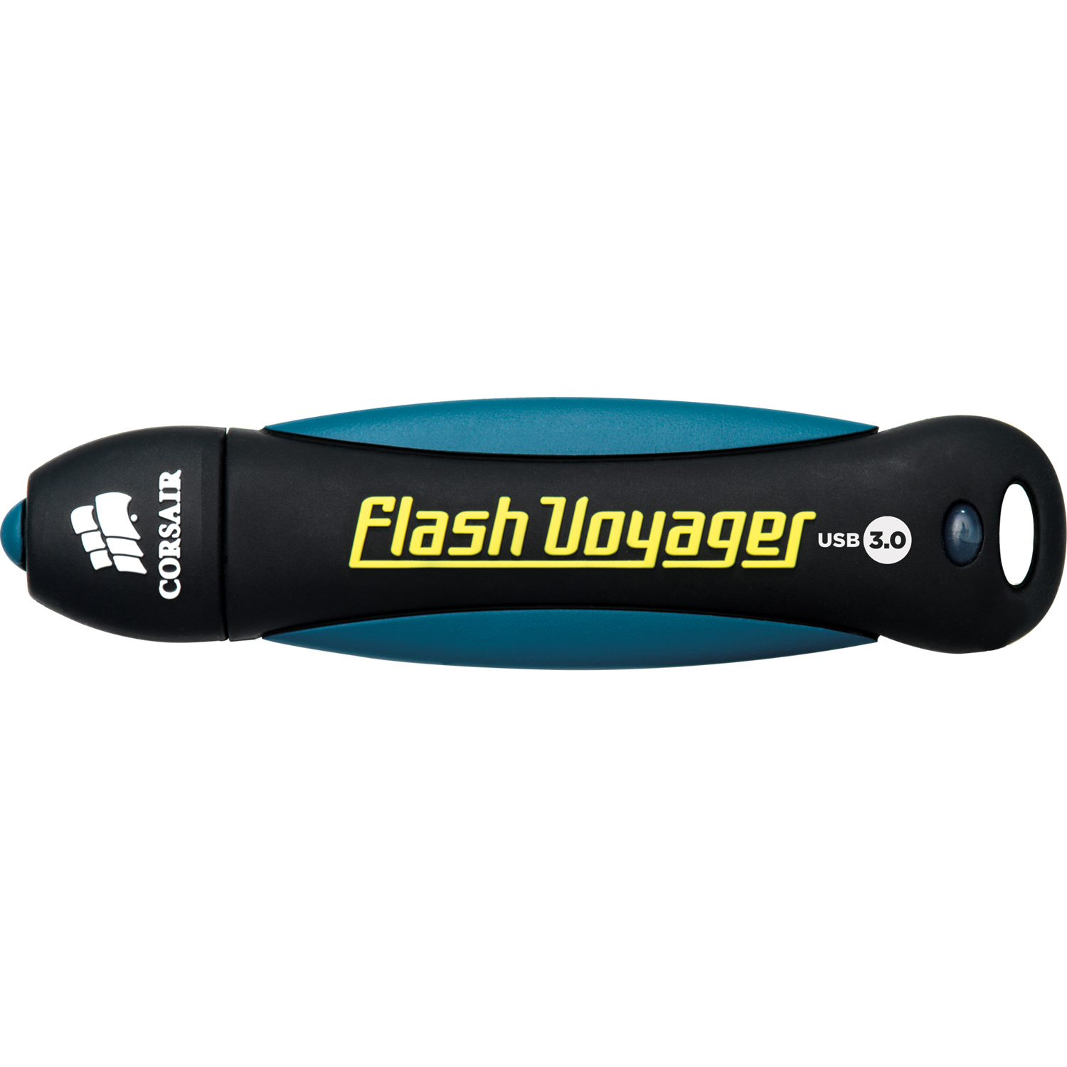 Corsair Flash Voyager 64 GB USB 3.0 Rugged Flash Drive - Black, White
