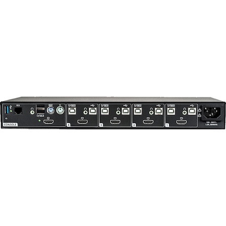 Vertiv Cybex SC845H Secure KVM | Single Head | 4 Port| HDMI | NIAP| 4K UHD| DPP