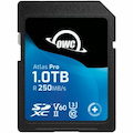 OWC Atlas Pro 1 TB Class 10/UHS-II (U3) V60 SDXC - 1 - TAA Compliant