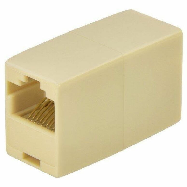 Monoprice 8P8C RJ45 Straight Inline Coupler_ Beige