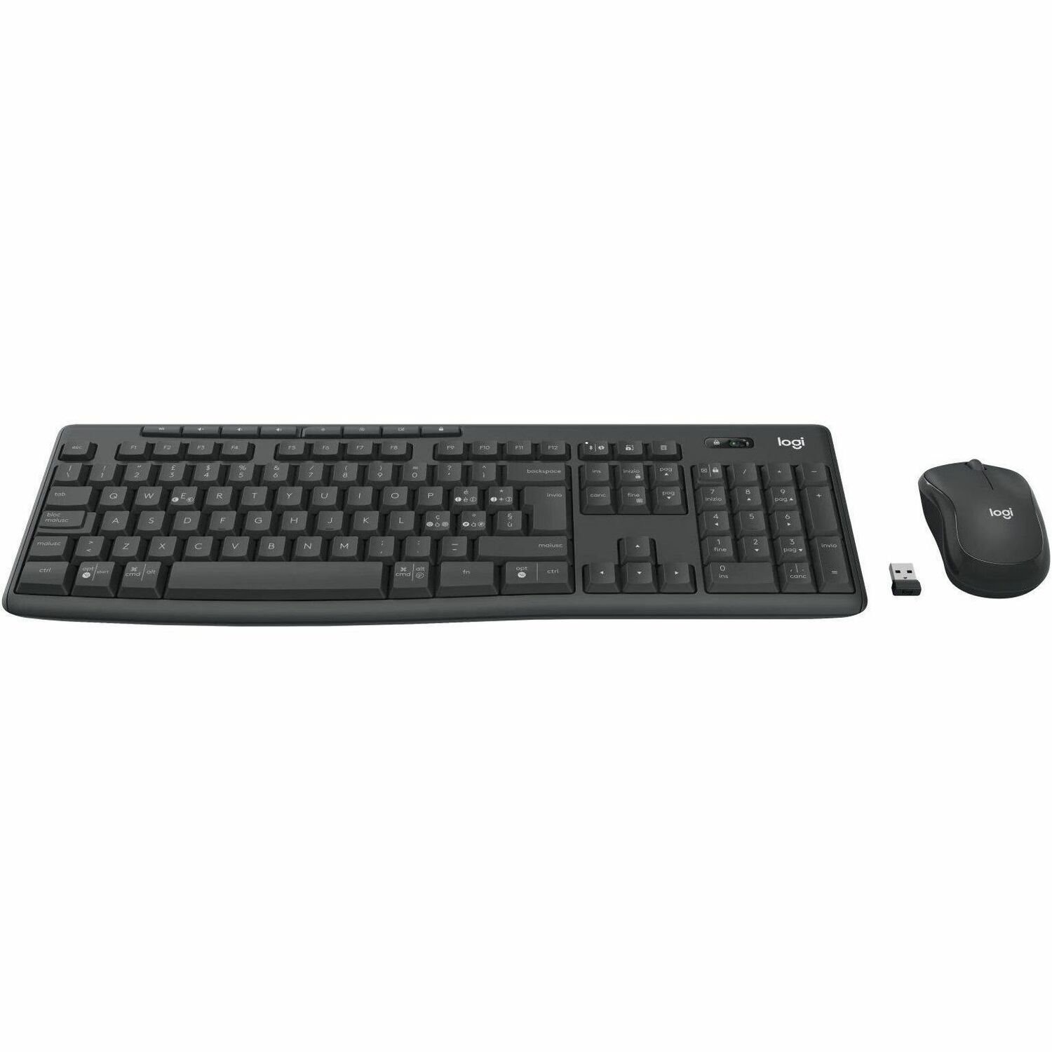 Logitech MK370 Keyboard & Mouse - English (US)
