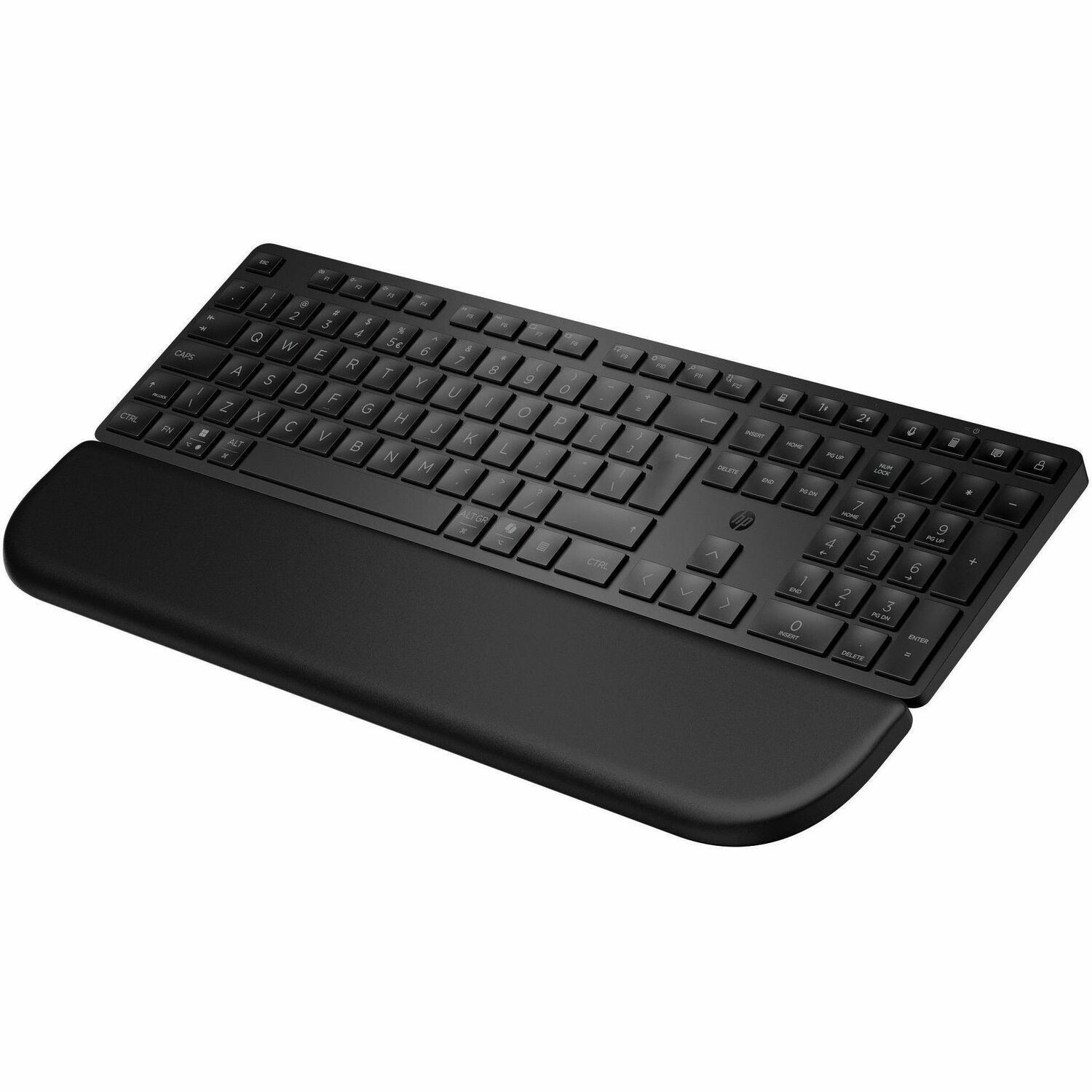HP 585K Keyboard - Full-size - Wireless Connectivity - USB Type A Interface - Black