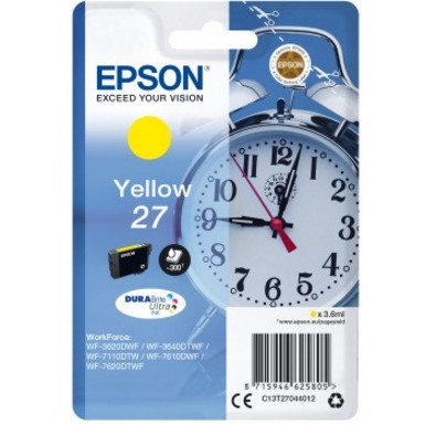 Epson DURABrite Ultra Original Inkjet Ink Cartridge - Single Pack - Yellow - 1 Pack