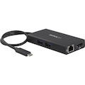 StarTech.com USB Type C Docking Station for Notebook, Tablet, Monitor - 60 W - Black - TAA Compliant