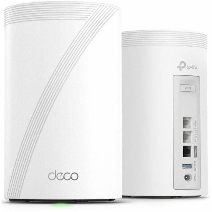 TP-Link Deco BE68 Wi-Fi 7 IEEE 802.11a/b/g/n/ac/ax/be/k/r/v Ethernet Wireless Router