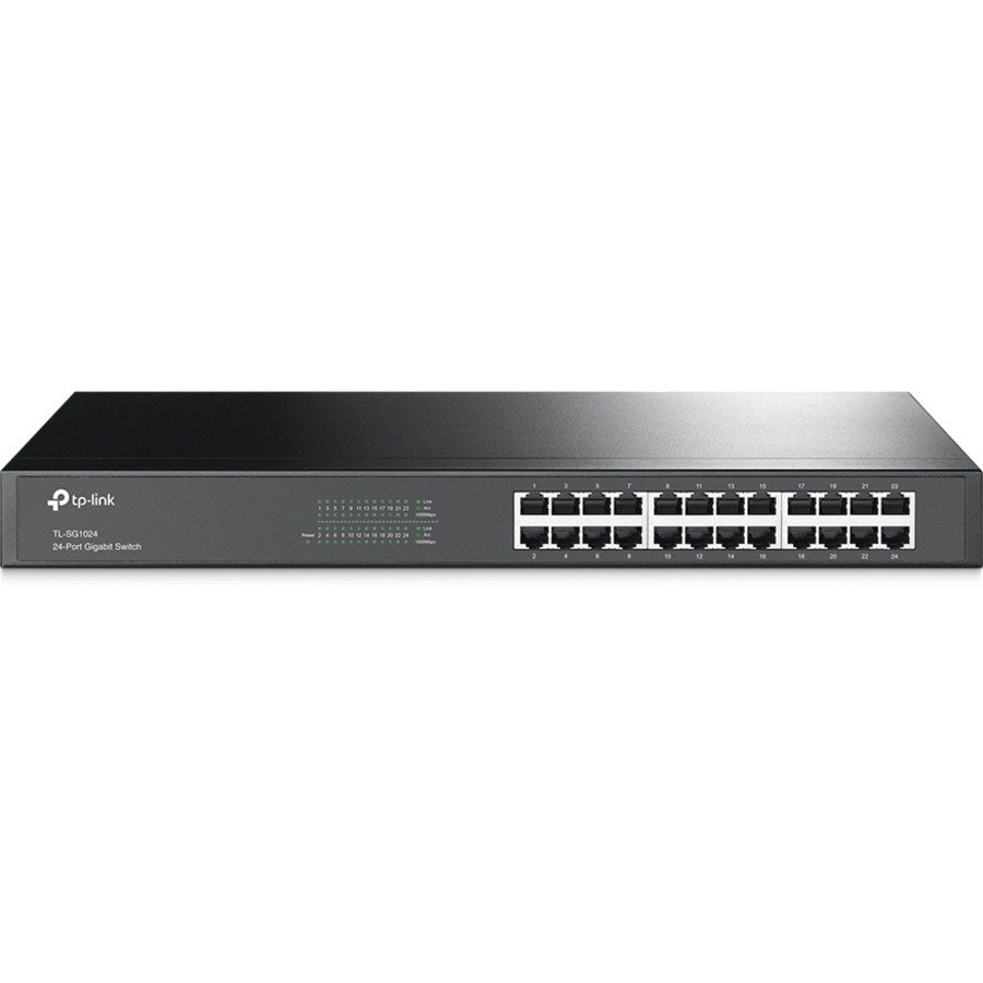 TP-Link TL-SG1024 24 Ports Ethernet Switch - Gigabit Ethernet - 10/100/1000Base-T