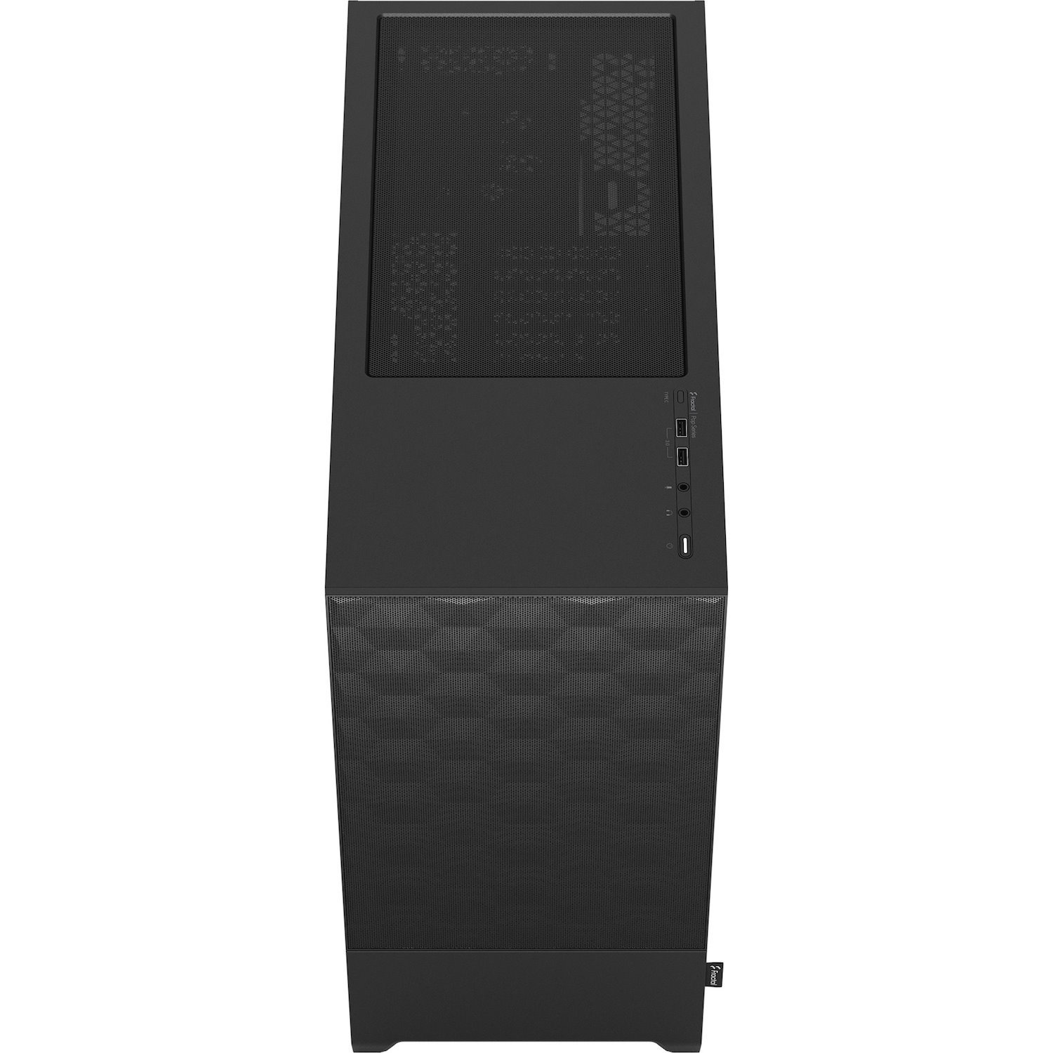 Fractal Design Computer Case - Mini ITX, Mini ATX, ATX Motherboard Supported - Mid-tower - Steel, Tempered Glass - Black