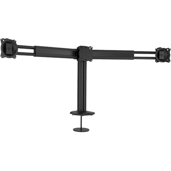 Chief Kontour Dual Display Desk Mount - For Displays up to 27" - Black