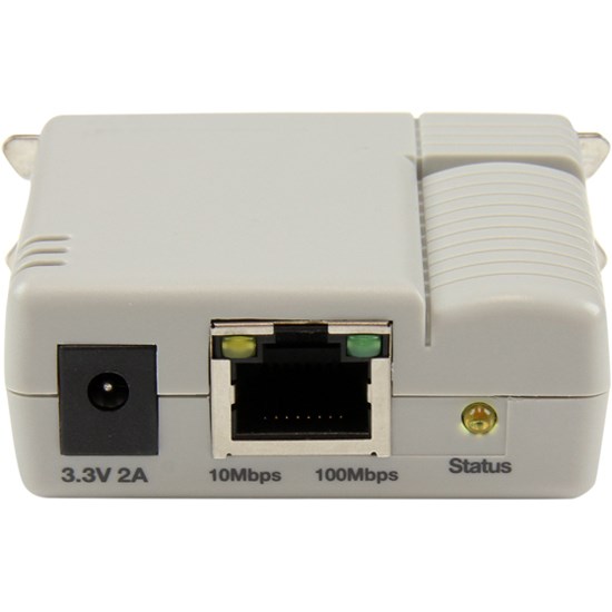 StarTech.com 1 Port 10/100 Mbps Ethernet Parallel Network Print Server