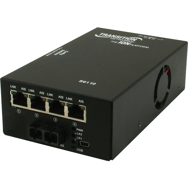 Stand-alone DS1 - T1/E1/J1 Network Interface Device 4 x DS1 - T1/E1/J1 over Fiber