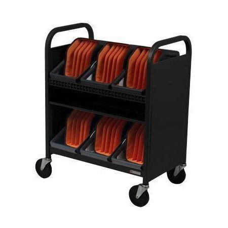 Bretford CUBE Transport Cart with Caddies - TVCT30CAD