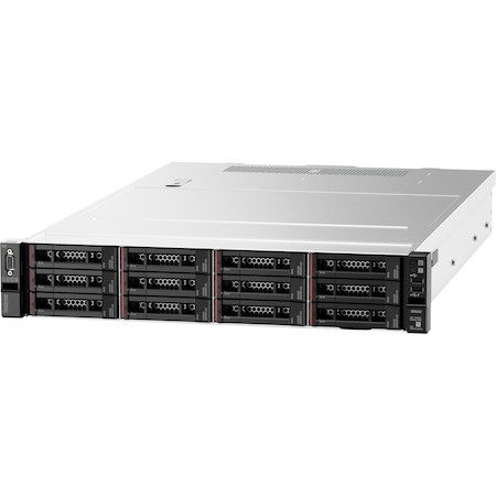 Lenovo ThinkSystem SR550 7X04A07ZAU 2U Rack Server - 1 Xeon Silver 4208 2.10 GHz - 16 GB RAM - Serial ATA/600, 12Gb/s SAS Controller