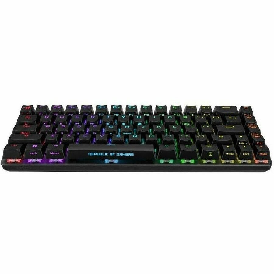 Asus ROG Falchion Ace Gaming Keyboard - Cable Connectivity - USB 2.0 Type A Interface - RGB LED - English - Black