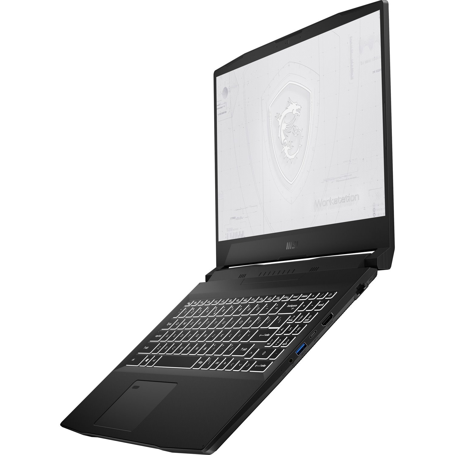 MSI WF66 WF66 11UI-268 15.6" Mobile Workstation - Full HD - Intel Core i7 11th Gen i7-11800H - 16 GB - 512 GB SSD - Black