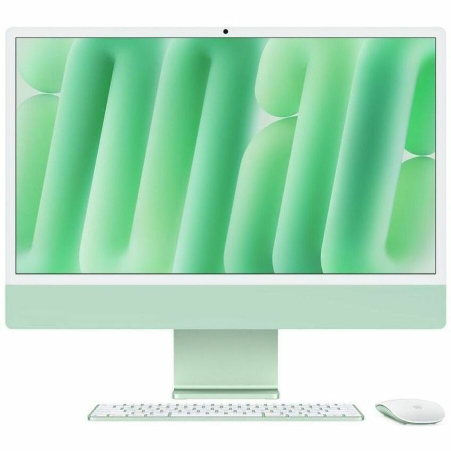 Apple iMac MWUE3LL/A All-in-One Computer - Apple M4 - 16 GB - 256 GB SSD - 24" 4.5K - Desktop - Green