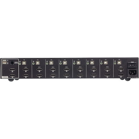 ATEN 8-Port USB DisplayPort Dual Display Secure KVM Switch (PSD PP v4.0 Compliant)