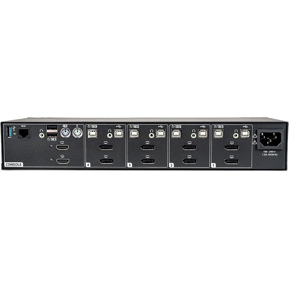 Vertiv Cybex SC945D Secure KVM | Dual Head | 4 Port | DVI-I | NIAP| 4K| USB| DPP