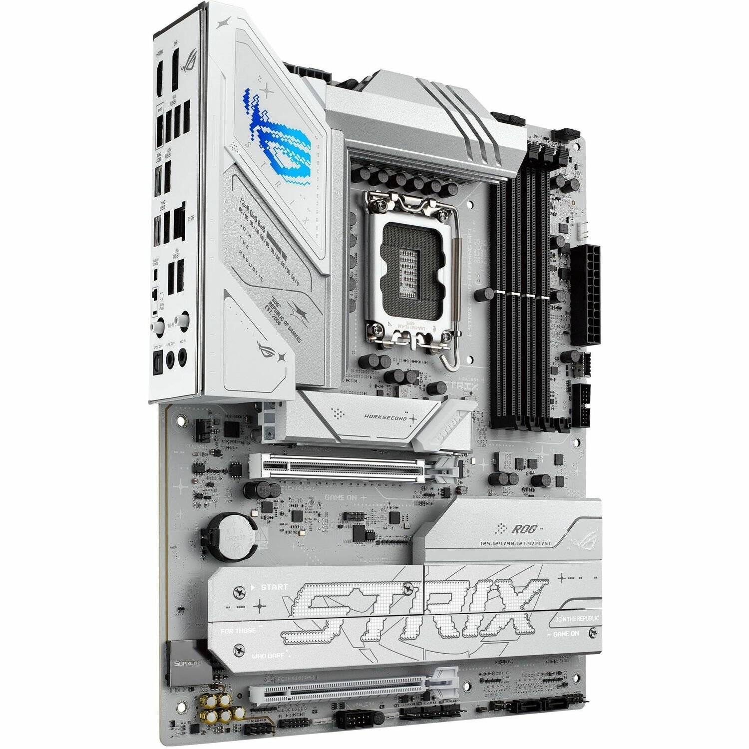 Asus ROG Strix B860-A GAMING WIFI Gaming Desktop Motherboard - Intel B860 Chipset - Socket LGA-1851 - ATX