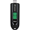 Transcend JetFlash 790C 256 GB USB 3.2 (Gen 1) Type C Flash Drive - Black