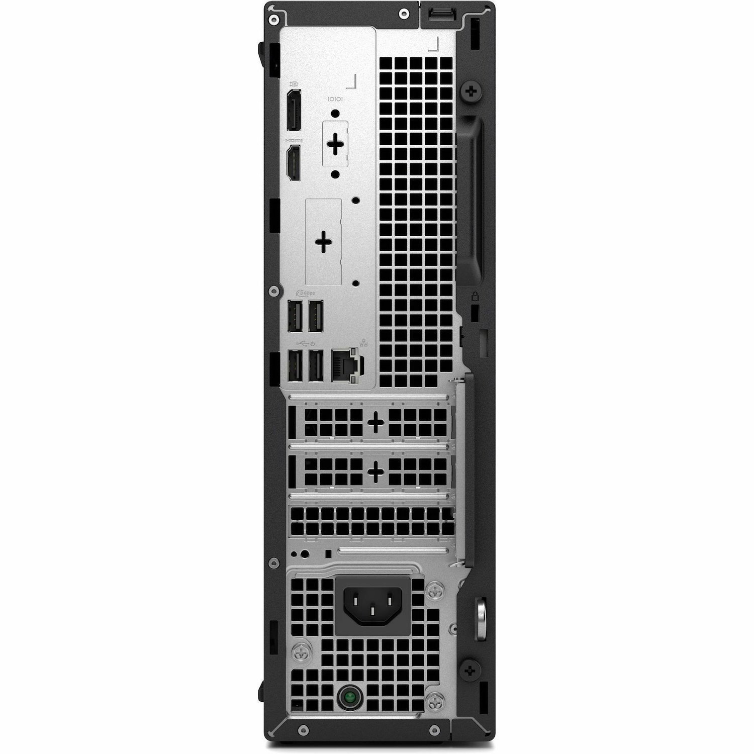 Dell Pro QCS1255 Desktop Computer - AMD Ryzen 7 PRO 8700G - 16 GB - 512 GB SSD - Slim PC - Standard Black