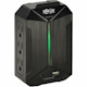 Eaton Tripp Lite Series Protect It! 6-Outlet Surge Protector - 5-15R Outlets, 2 USB Ports, 5-15P Direct Plug-In, 490 Joules, Black