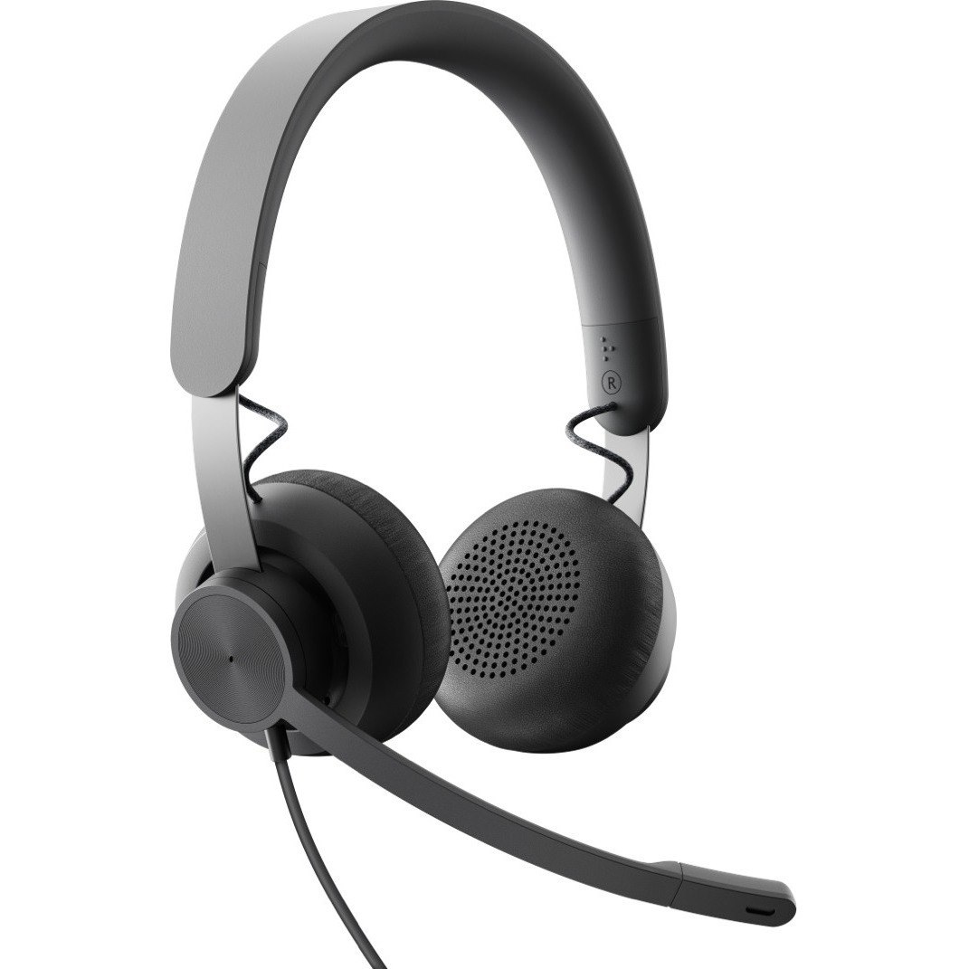 Logitech Zone 750 Wired Over-the-head Stereo Headset - Graphite