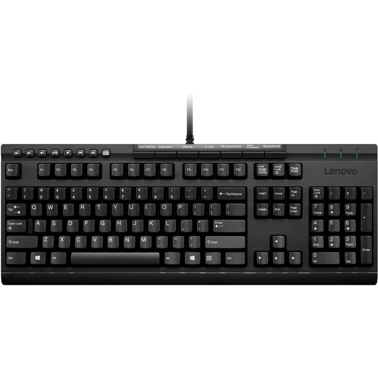 Lenovo Enhanced Performance USB Keyboard Gen II-French Canadian 058