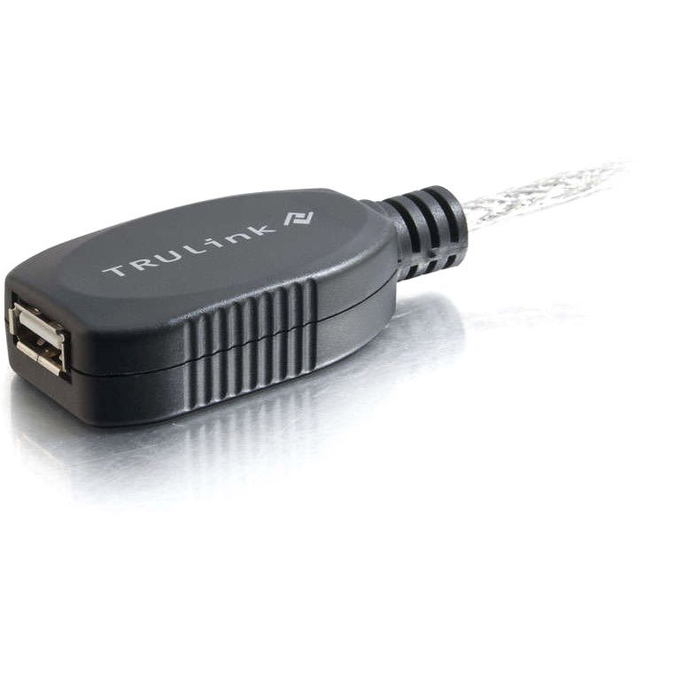 C2G 39.4ft USB Extension Cable - Active USB A to USB A Extension Cable - USB 2.0 - M/F