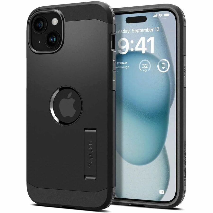 Spigen Ip15 Tough Armor MagFit Black