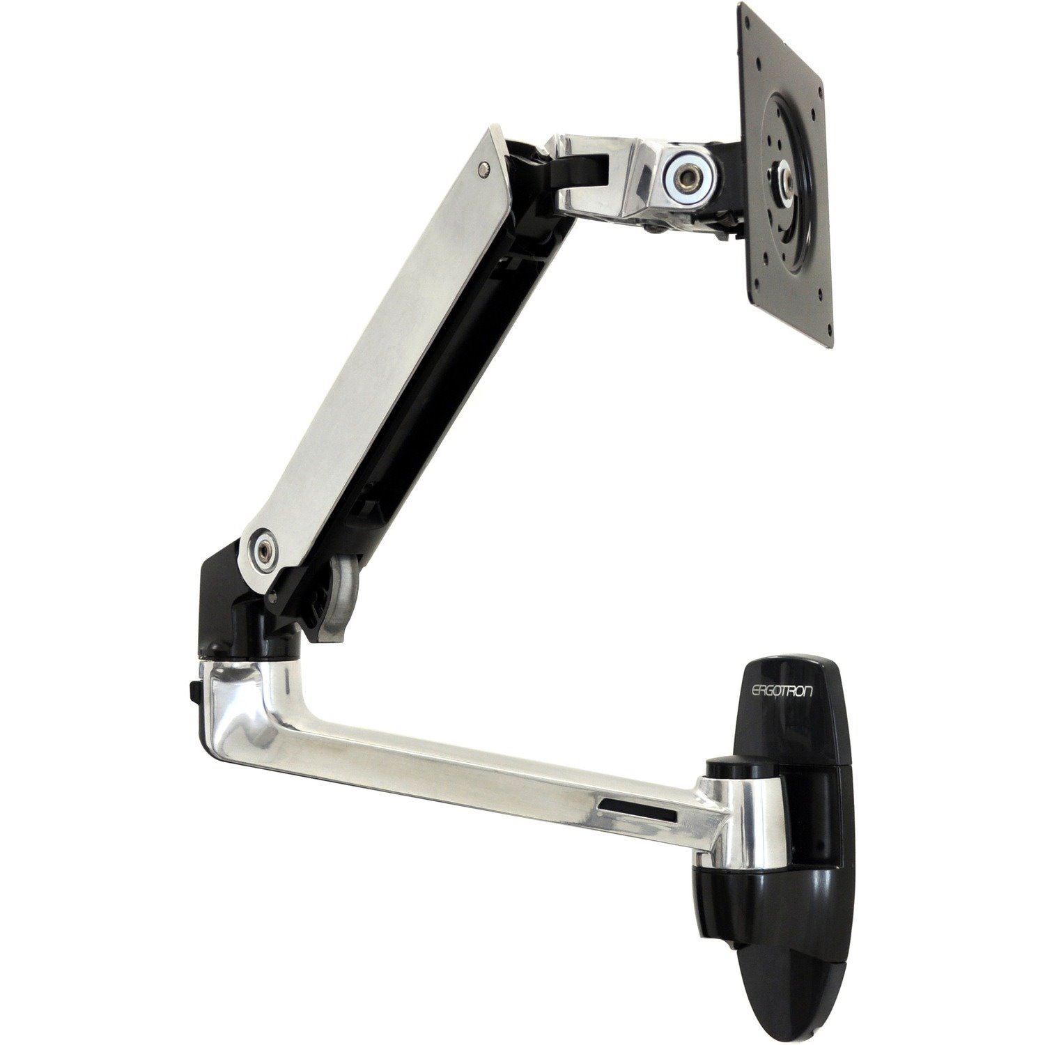 Ergotron Mounting Arm for LCD Monitor, Monitor, TV - Polished Aluminum