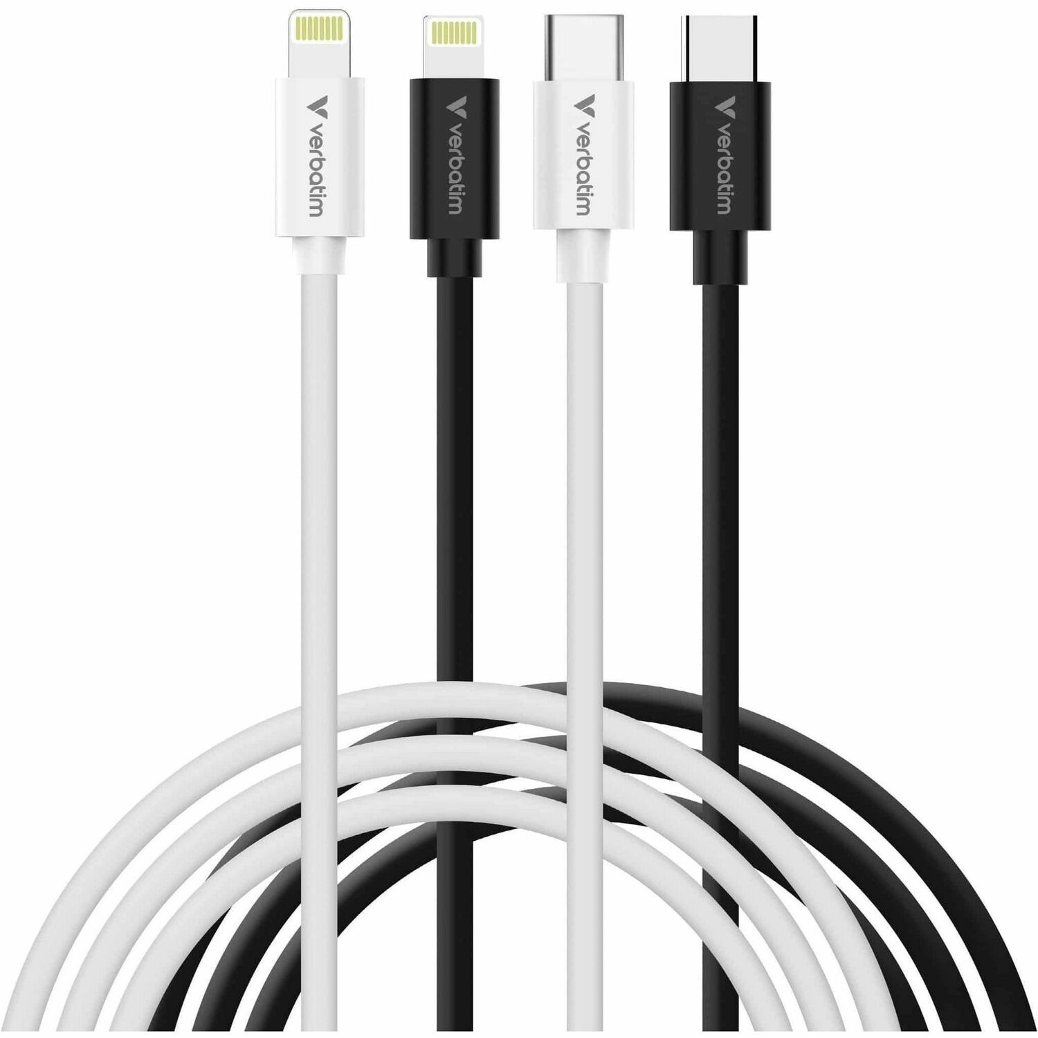 Verbatim Essentialcablepack 2 X C To Lightningbw