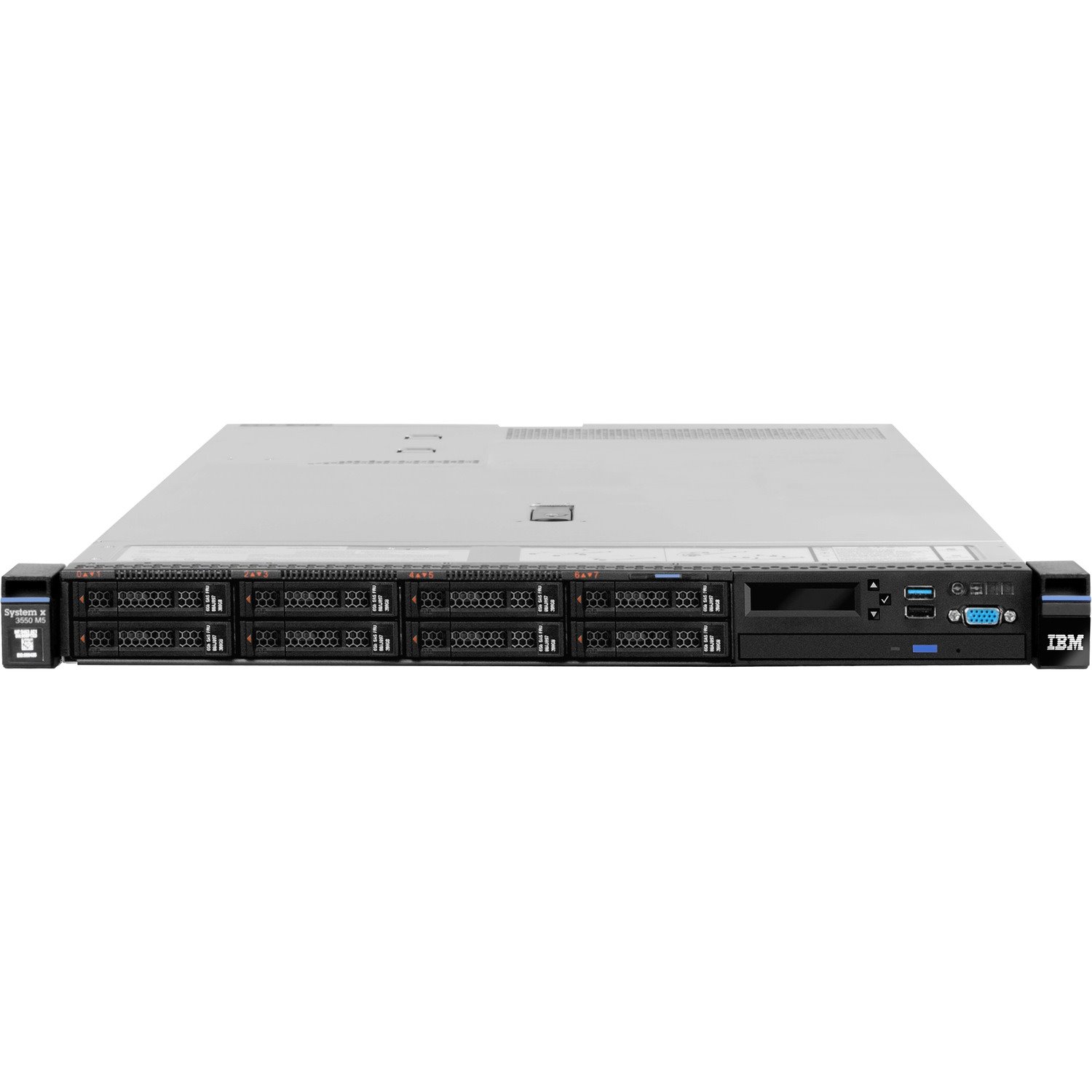 Lenovo System x x3550 M5 8869F2M 1U Rack Server - 1 Xeon E5-2640 v4 2.40 GHz - 16 GB RAM - 12Gb/s SAS, Serial ATA Controller