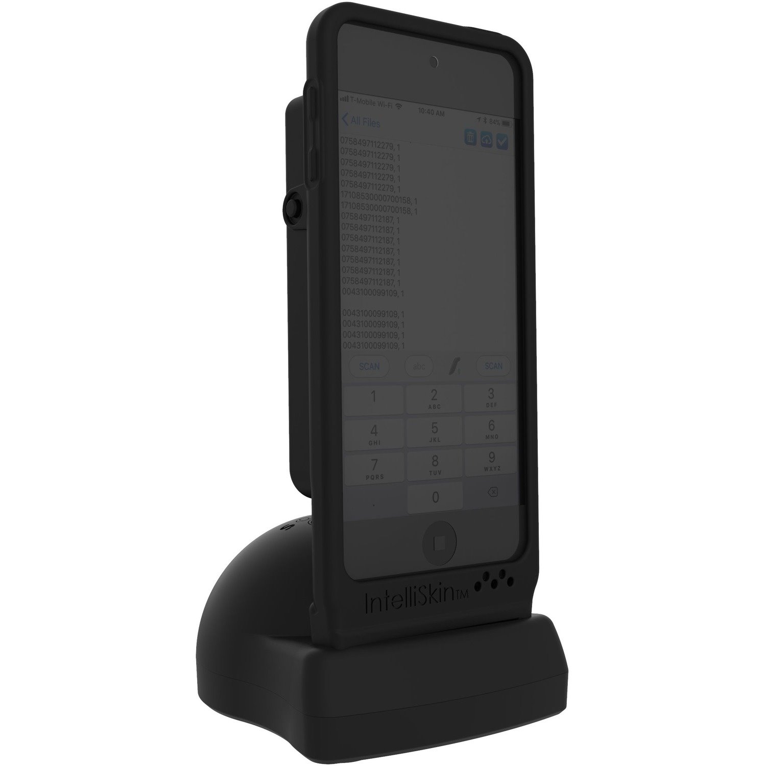 Socket Mobile DuraSled DS820 Retail, Hospitality, Logistics, Inventory, Transportation, Warehouse, Field Sales/Service Barcode Scanner - Wireless Connectivity - USB Cable Included