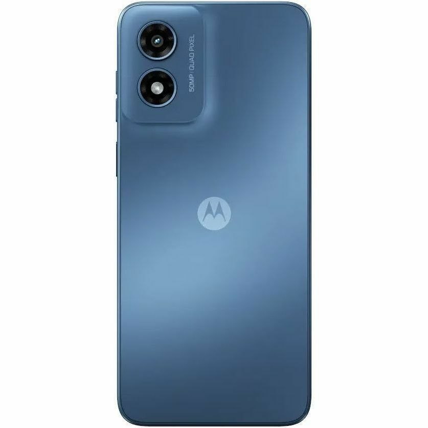 Motorola Mobility moto g play (2024) 64 GB Smartphone - 6.5" LCD HD+ 1600 x 720 - Octa-core (Kryo 265 GoldQuad-core (4 Core) 2.40 GHz + Kryo 265 Silver Quad-core (4 Core) 1.90 GHz - 4 GB RAM - Android 13 - 4G - Sapphire Blue
