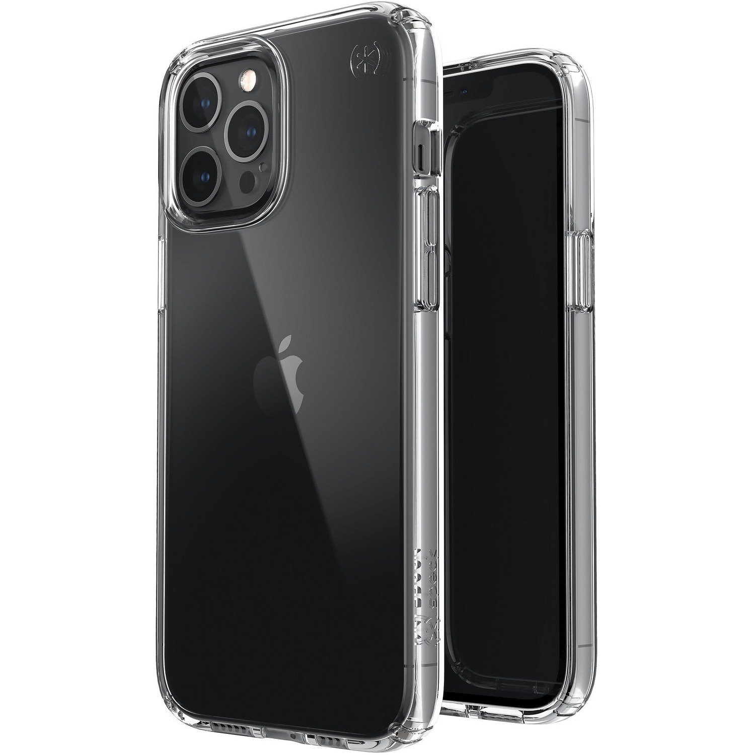 Speck Presidio Perfect-Clear Case for Apple iPhone 12 Pro Max Smartphone - Clear