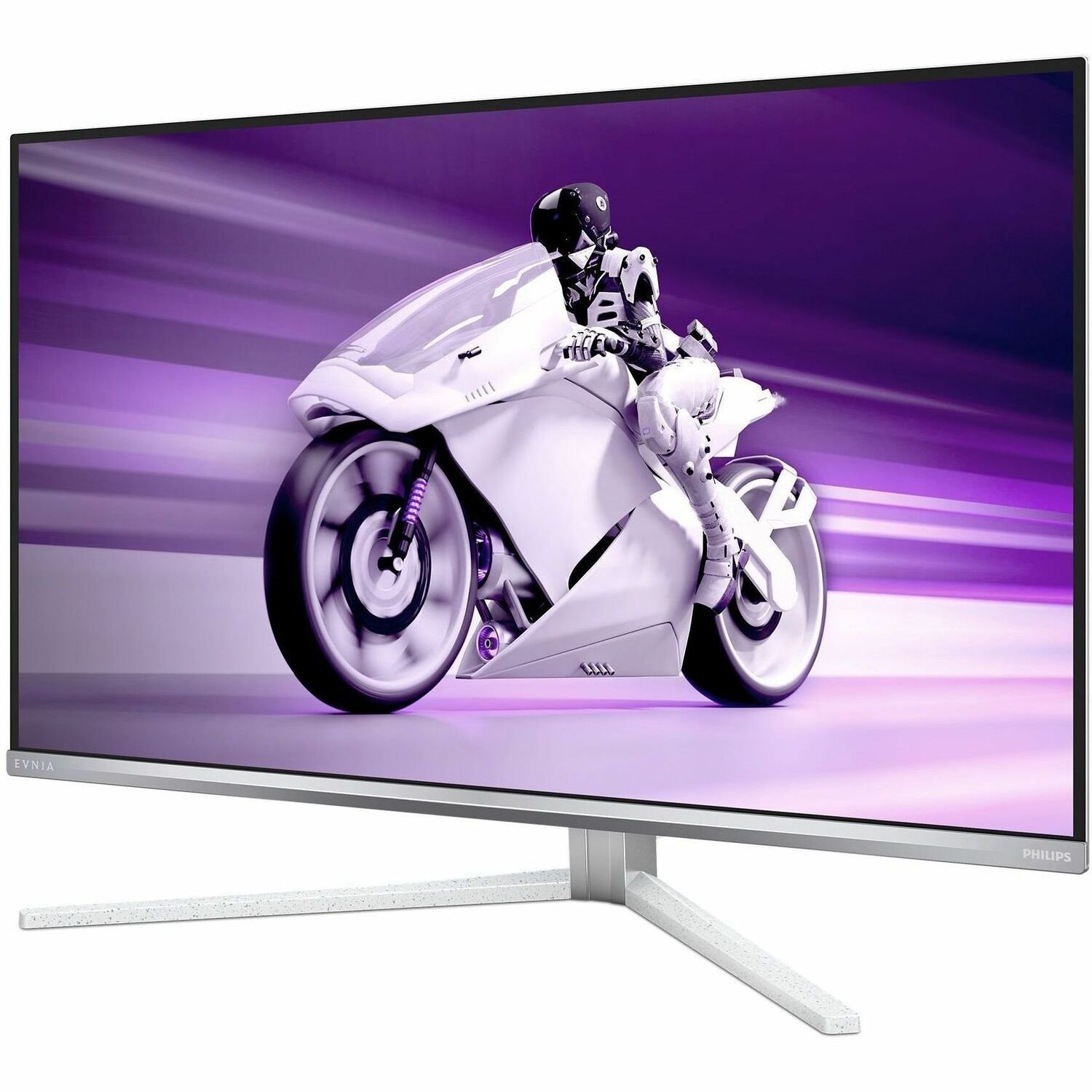 Evnia 32M2N8900 32" Class 4K UHD Gaming OLED Monitor - 16:9 - Textured White