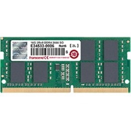 Transcend RAM Module - 16 GB - DDR4-2666/PC4-21333 DDR4 SDRAM - 2666 MHz - CL19 - 1.20 V