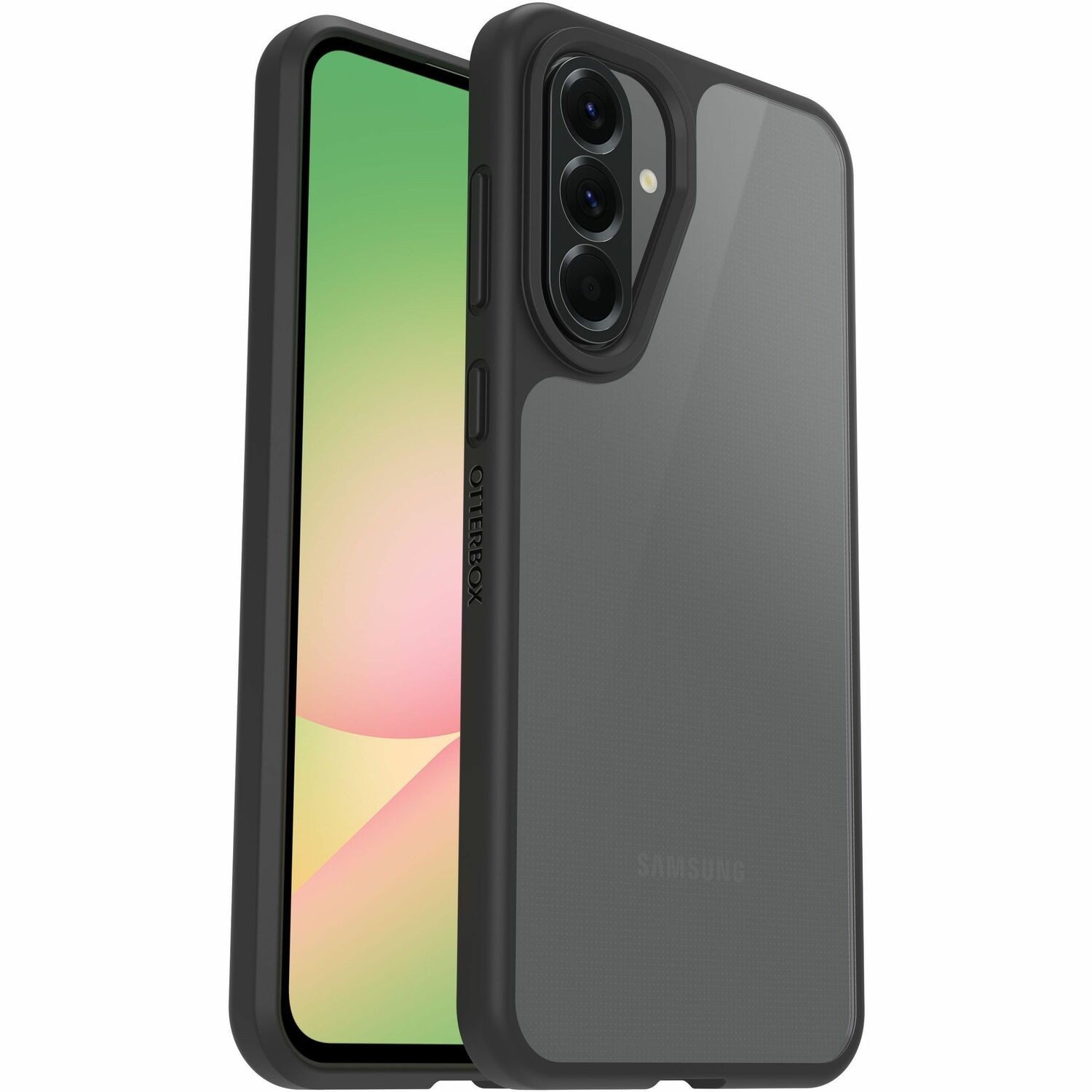 OtterBox React Case for Samsung Galaxy A56 Smartphone - Black - Retail - 1 Poly Bag
