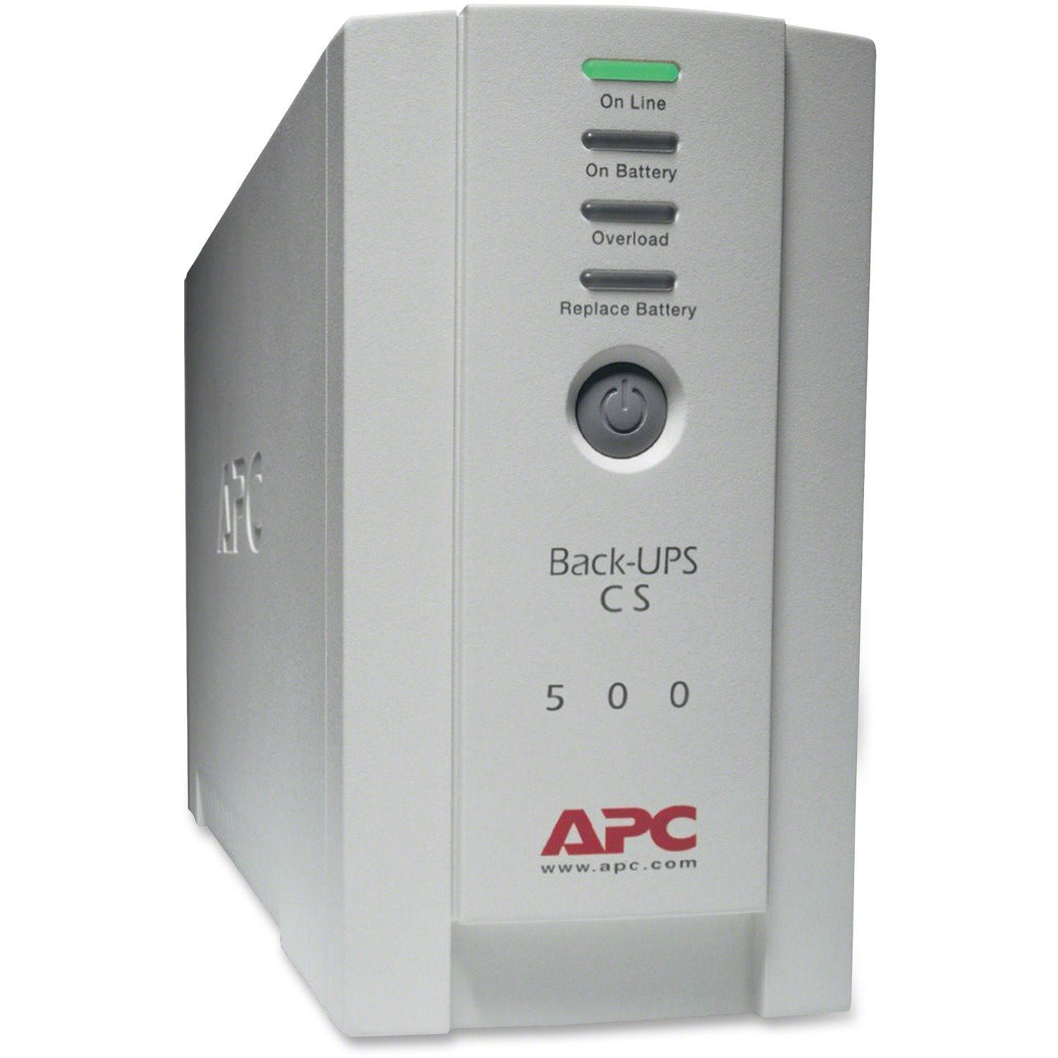 APC Back-UPS CS 500VA, 120V, beige, 6 NEMA outlets (3 surge)