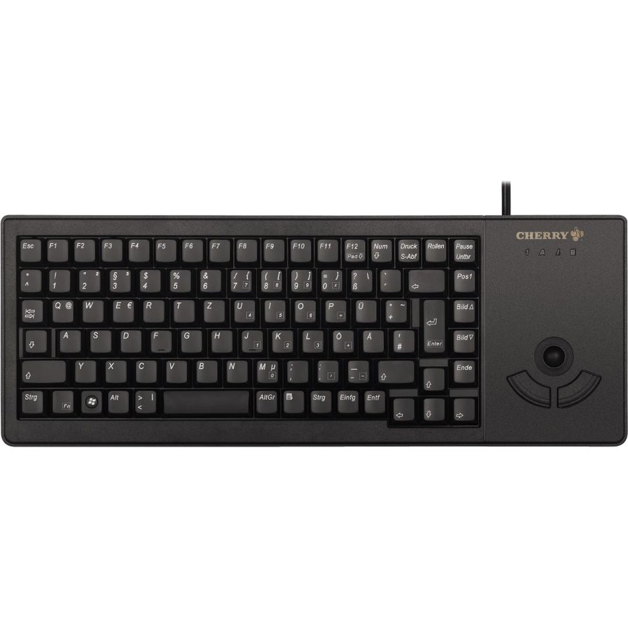 CHERRY G84-5400 Keyboard - Cable Connectivity - USB Interface - English (UK) - Black