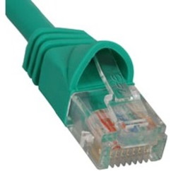 ICC Patch Cord, Cat 6 Molded Boot, Green