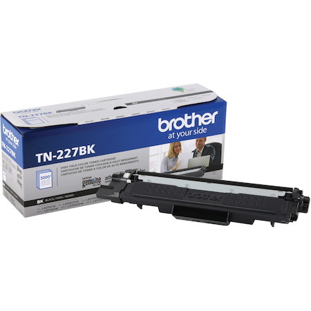 Brother Genuine TN-227BK High Yield Black Toner Cartridge