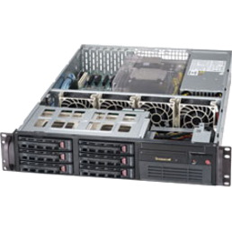 Supermicro SuperServer 6027B-TLF Server Barebone System - 2U Rack-mountable - Socket B2 LGA-1356 - 2 x Processor Support