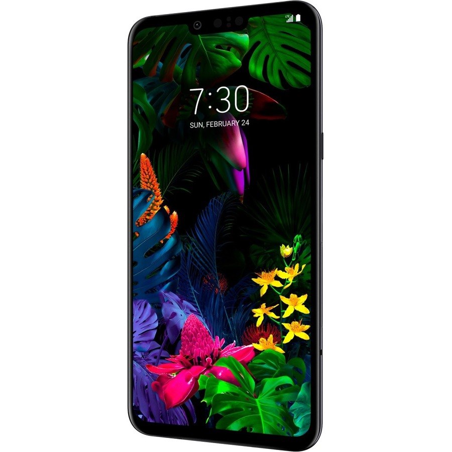 LG G8 ThinQ 128 GB Smartphone - 6.1" OLED QHD+ 3120 x 1440 - Kryo 485Single-core (1 Core) 2.84 GHz + Kryo 485 Triple-core (3 Core) 2.42 GHz + Kryo 485 Quad-core (4 Core) 1.79 GHz - 6 GB RAM - Android 9.0 Pie - 4G - Black
