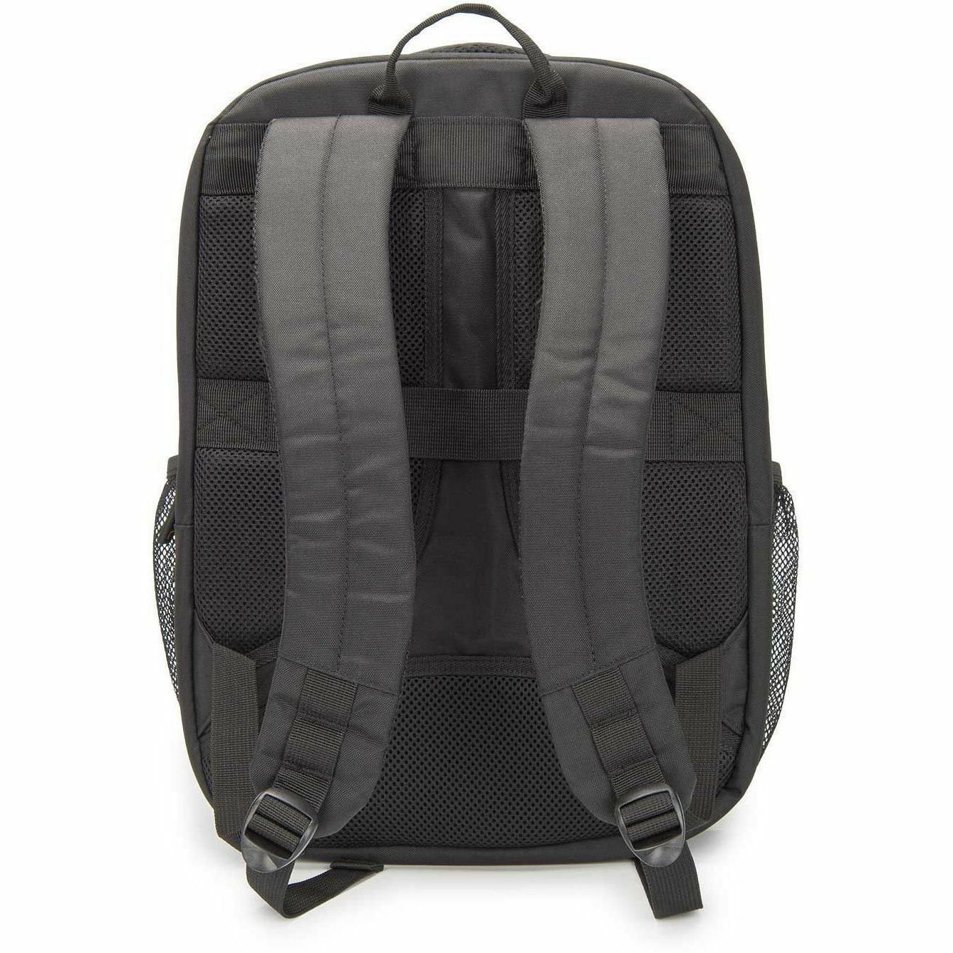 Rocstor MetroPro Rugged Carrying Case (Backpack) for 13" to 17" Apple, HP, Lenovo, Microsoft, Dell Notebook - Black - TAA Compliant