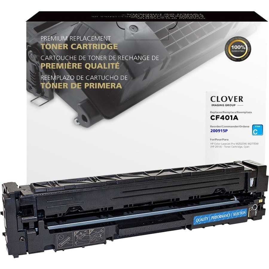 Clover Imaging Remanufactured Cyan Toner Cartridge for HP 201A (CF401A)