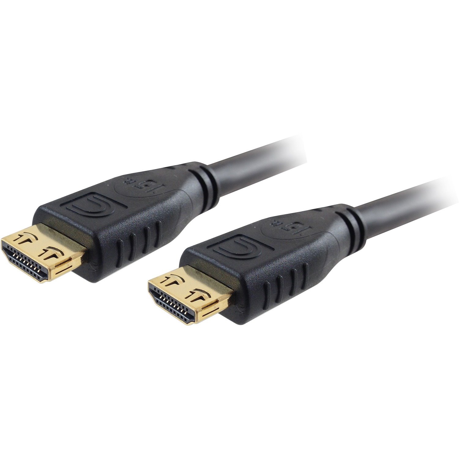 Comprehensive Pro AV/IT High Speed HDMI Cable with ProGrip, SureLength, CL3- Jet Black 3ft