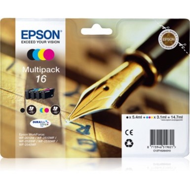 Epson Inkjet Inktcartridge - Zwart, Cyaan, Magenta, Geel - 4 / Pak