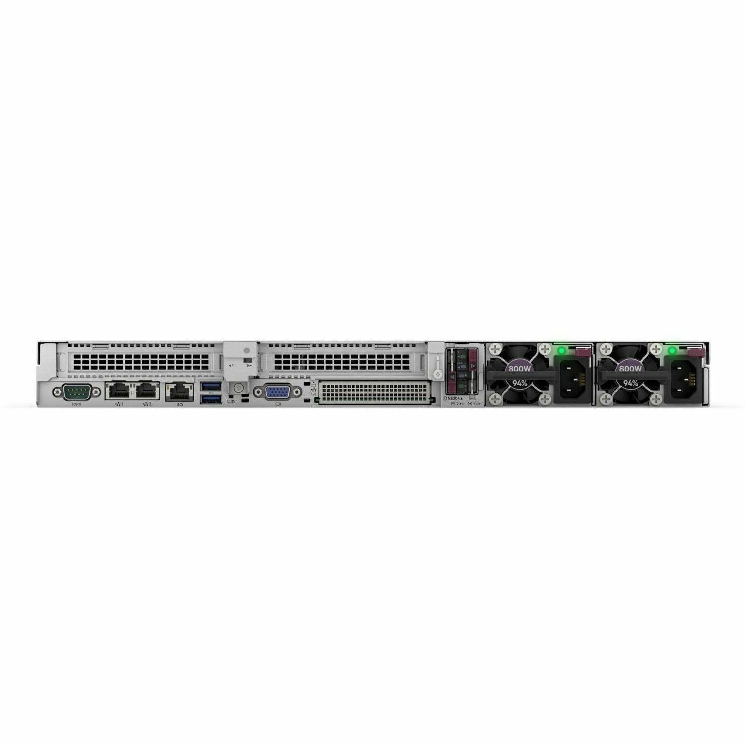 HPE ProLiant DL320 G11 1U Rack Server - 1 x Intel Xeon Silver 4514Y 2 GHz - 64 GB RAM - 960 GB SSD - (2 x 480GB) SSD Configuration - NVMe, 12Gb/s SAS, Serial ATA/600 Controller